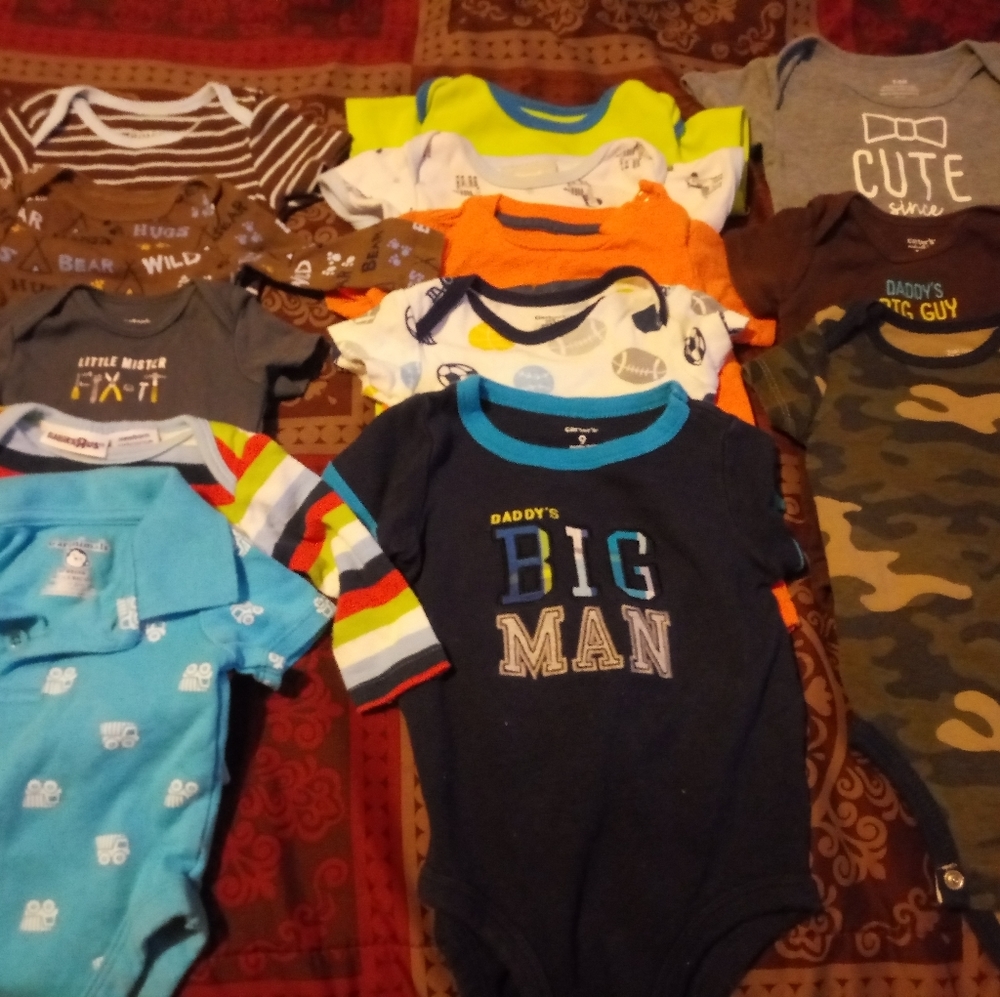Newborn to 9 months oncies